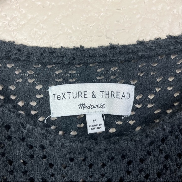 Texture & Thread • Eyelet Flutter-Sleeve Top - Picture 5 of 9